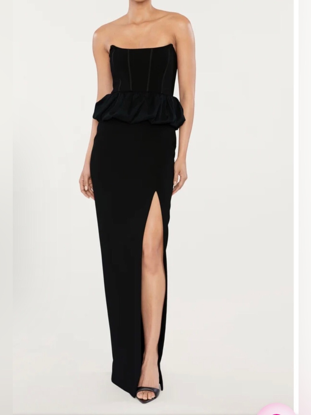 Likely Strapless Black “Liana” Silhouette Dress Size 2